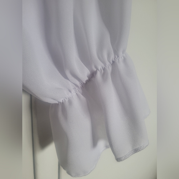 BOOHOO, SLEEVE RUCHEF OFF THE SHOULDER TOP - Picture 5 of 7